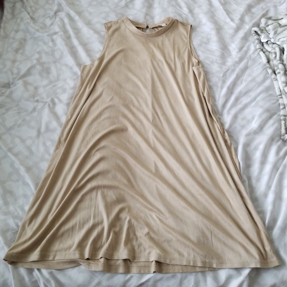 Tan Dress